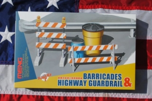 Meng SPS-013 BARRICADES & HIGHWAY GUARDRAIL